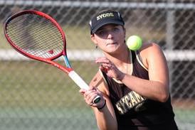 Photos: DeKalb girls tennis goes on road to take on Sycamore 