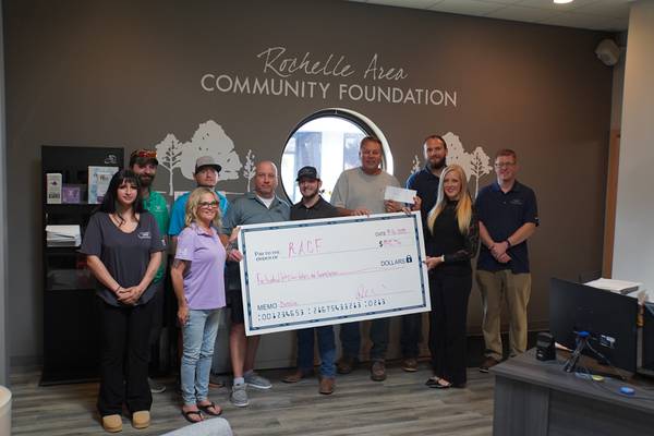 Rochelle Area Community Foundation receives donations from several businesses