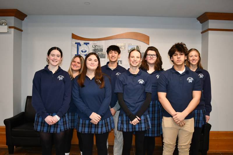 Nazareth Academy has announced that five seniors and four juniors have been awarded the Commitment to Service Award by the Cook County Sheriff’s Office.