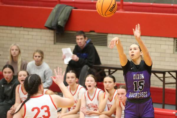 Dixon rattles off 33-1 run, bests Ottawa by 16 at Kingman Gym