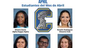 D-204 in Joliet announces its students of the month for April 2022