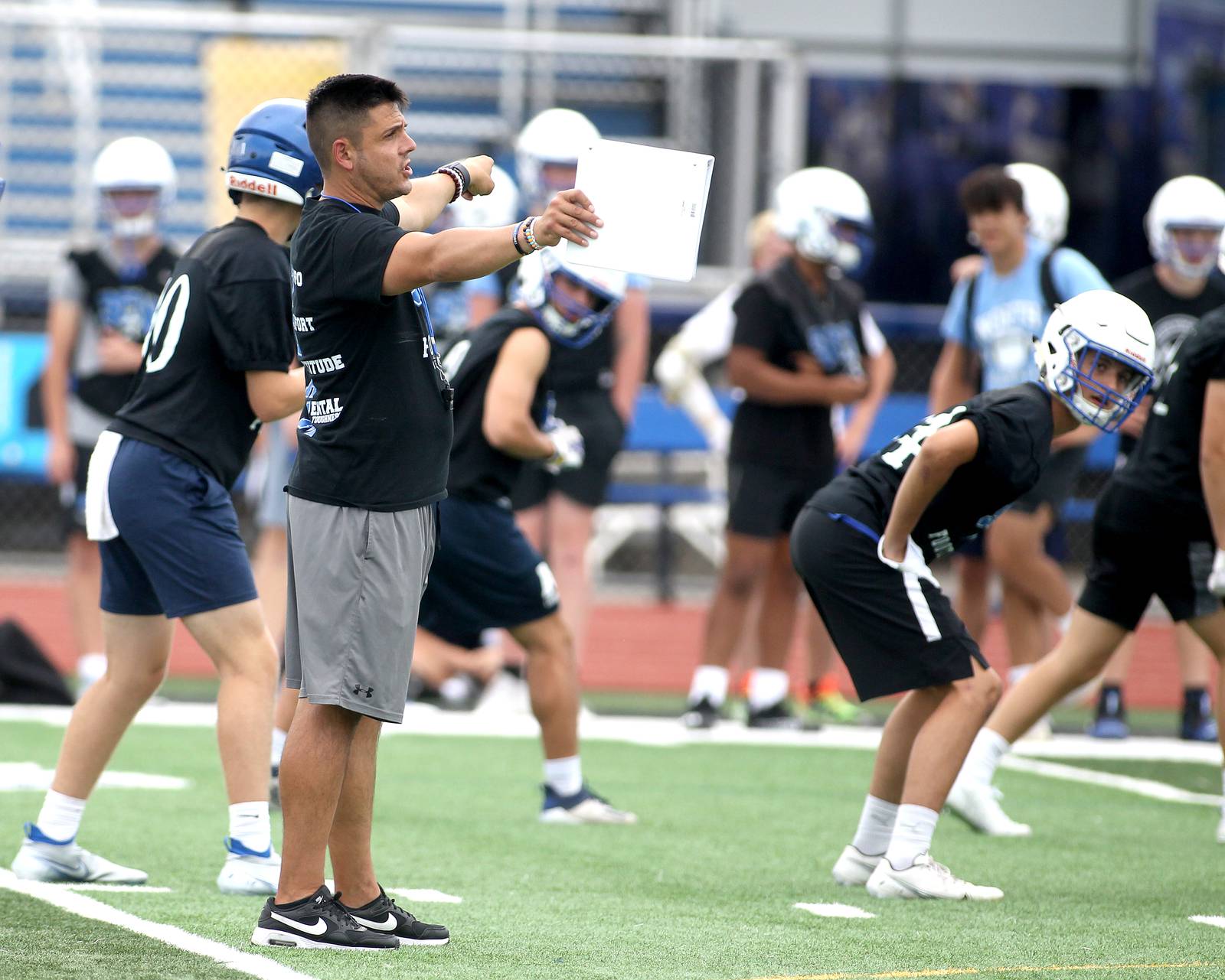 Photos St. Charles North football practice Shaw Local