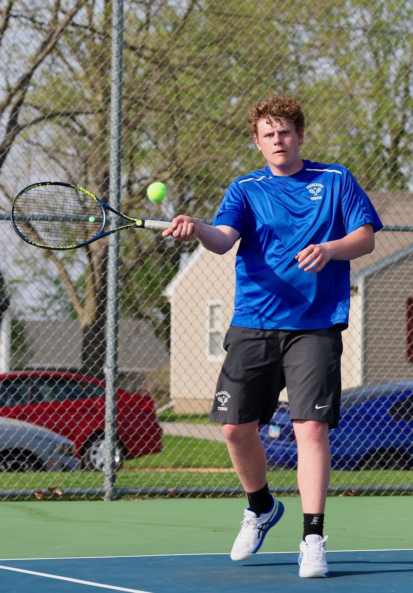 Princeton's Jack Orwig makes a return for the Tigers in Monday's meet against Ottawa.