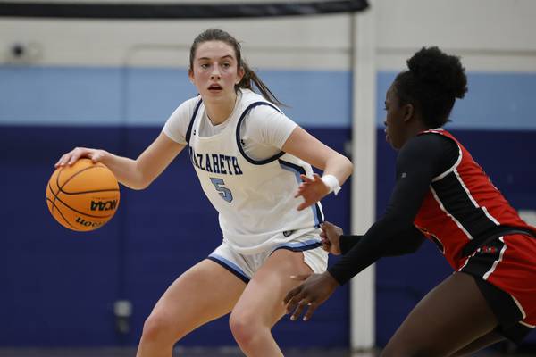 Sophia Towne steps up in Stella Sakalas’ absence, leads Nazareth past Bolingbrook