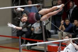 Palatine’s Waddington wins state all-around title, Prairie Ridge leads team standings at IHSA gymnastics meet