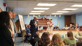 Accolades given to Bourbonnais Mayor Schore in his final meeting