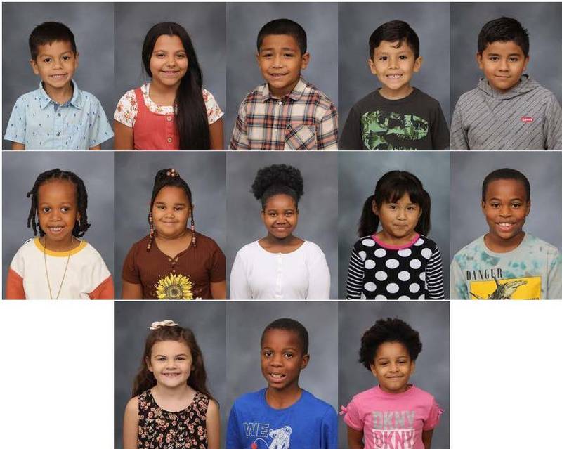 Joliet Public Schools District 86 has announced the Students of the Month for the month of January. 
Pictured: January 2023 Students of the Month from Edna Keith Elementary