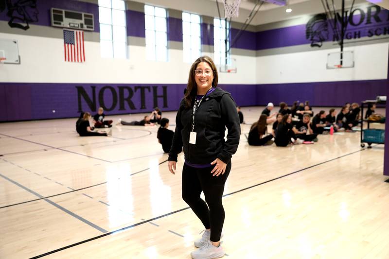 Cristina Krein is a health and physical education teacher at Downers Grove North who focuses on mental wellness.