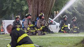 Photos: House fire in Sterling