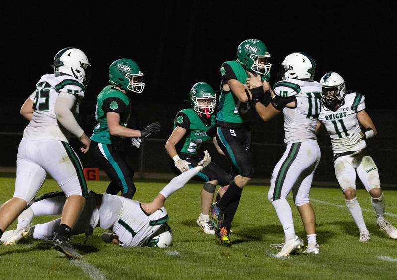 Seneca and Dwight-Gardner South Wilmington football teams play football on Friday, Oct. 4, 2024 at Seneca HIgh School.