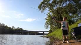 Mother-son team enjoy fishing as annual derby continues