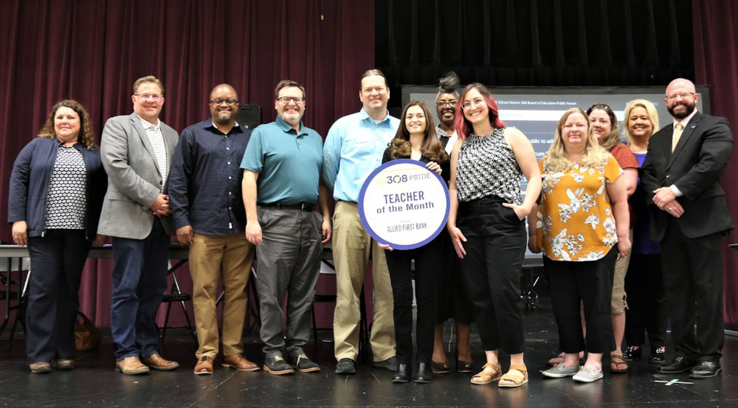 Oswego School District 308 Teachers of the Month for May 2022.