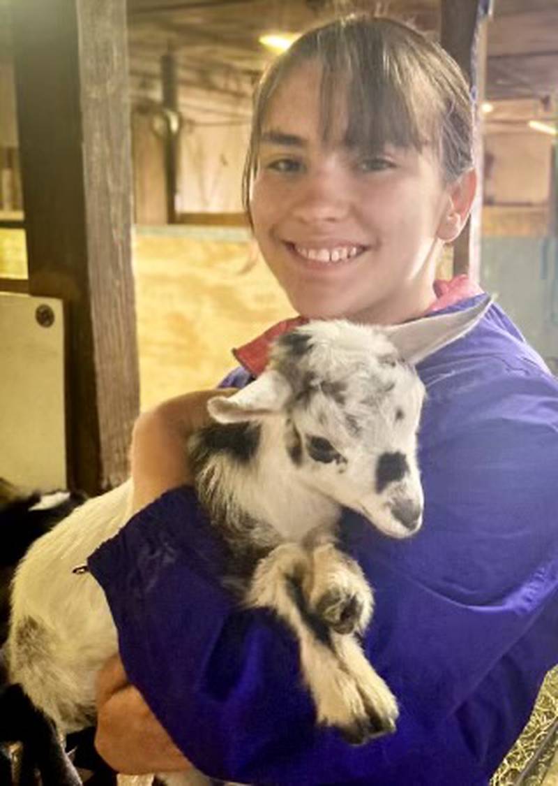 Even though she is a first-generation farmer, Faustina Krysciak, of Yorkville, keeps chickens and bees, tends goats and sheep, and works with dairy cows. She used to milk her goat twice per day to make bars of soap.