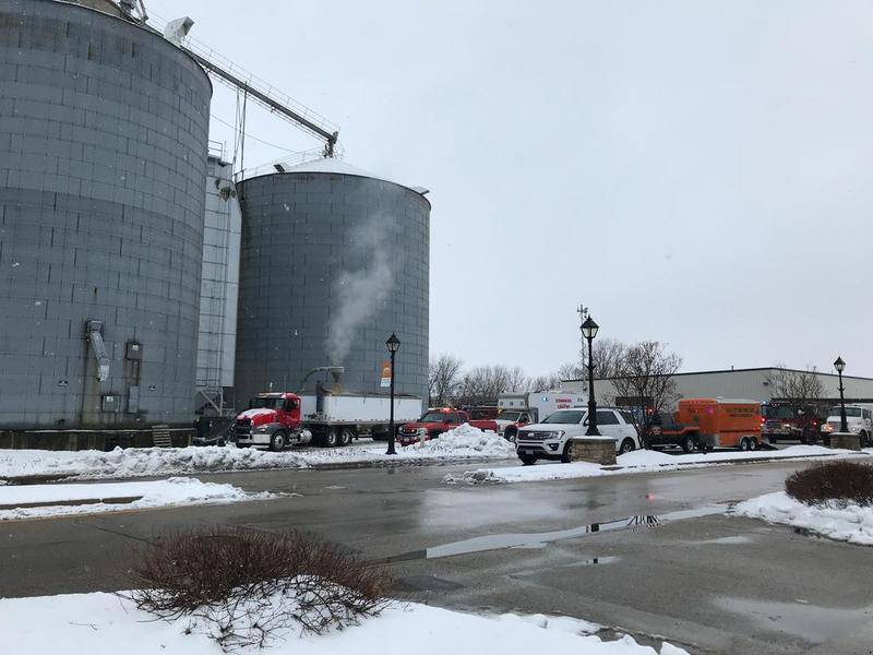 Fire crews rescue man from Minooka grain bin Shaw Local