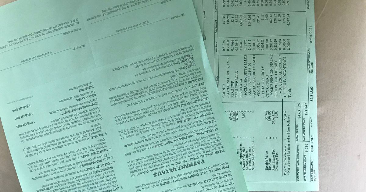 Cook County’s secondinstallment property tax bills arriving Shaw Local