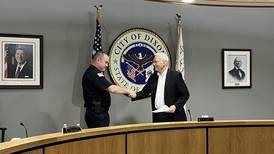 Lehman sworn in as Dixon’s interim police chief; committee working to select next chief in early June