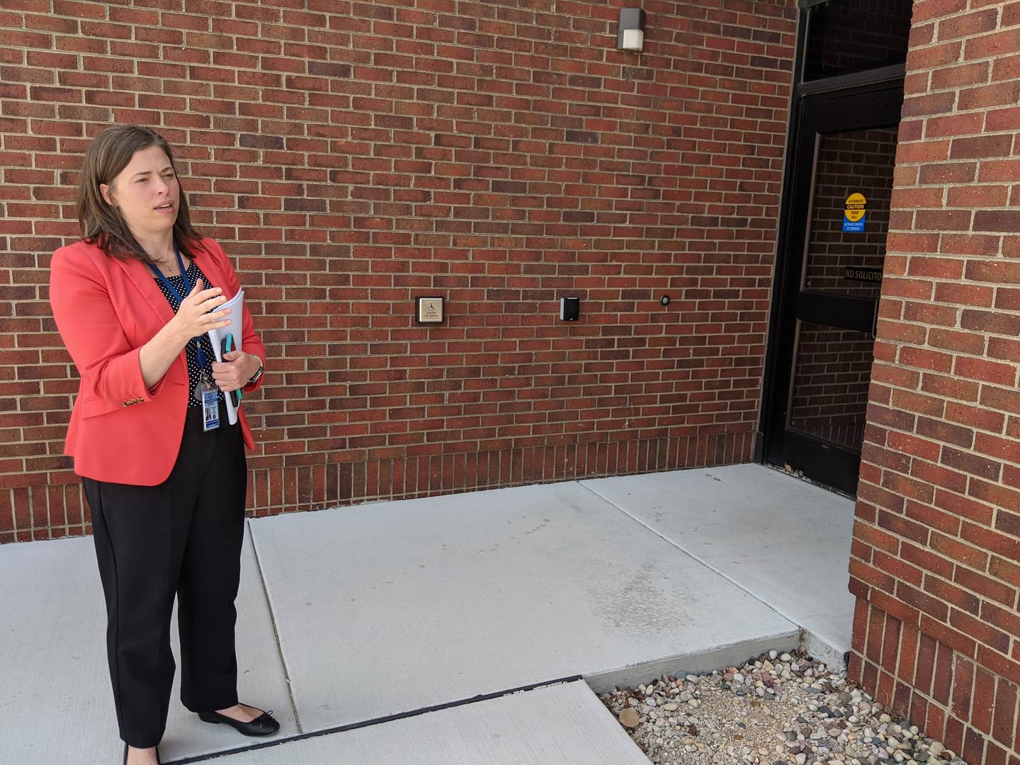 Also as part of the improvements, the main entrance to the building will be moved. The new entrance will face the new building under construction, Kendall County Administrator Christina Burns said.