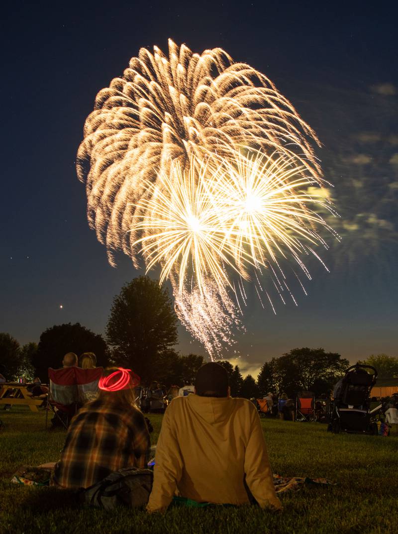 Photos Elburn Lions Club presents fireworks display Shaw Local