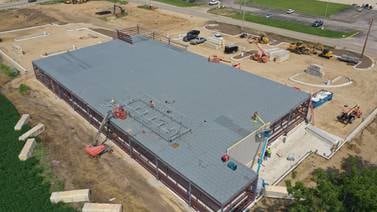 Photos: The excitement builds as walls go up at Princeton Aldi