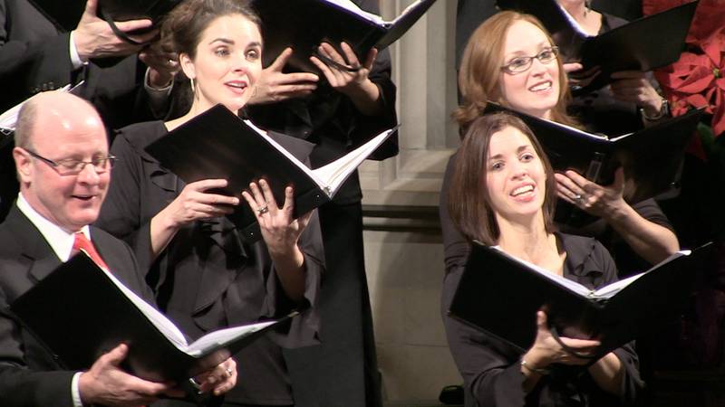 The St. Charles Singers perform at Fourth Presbyterian Church of Chicago.