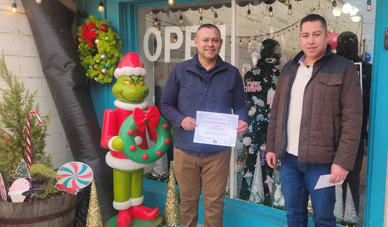 Sundae Funday at 315 W. Second St. in Rock Falls won the Winter Wonderland Business Window Decorating Contest.