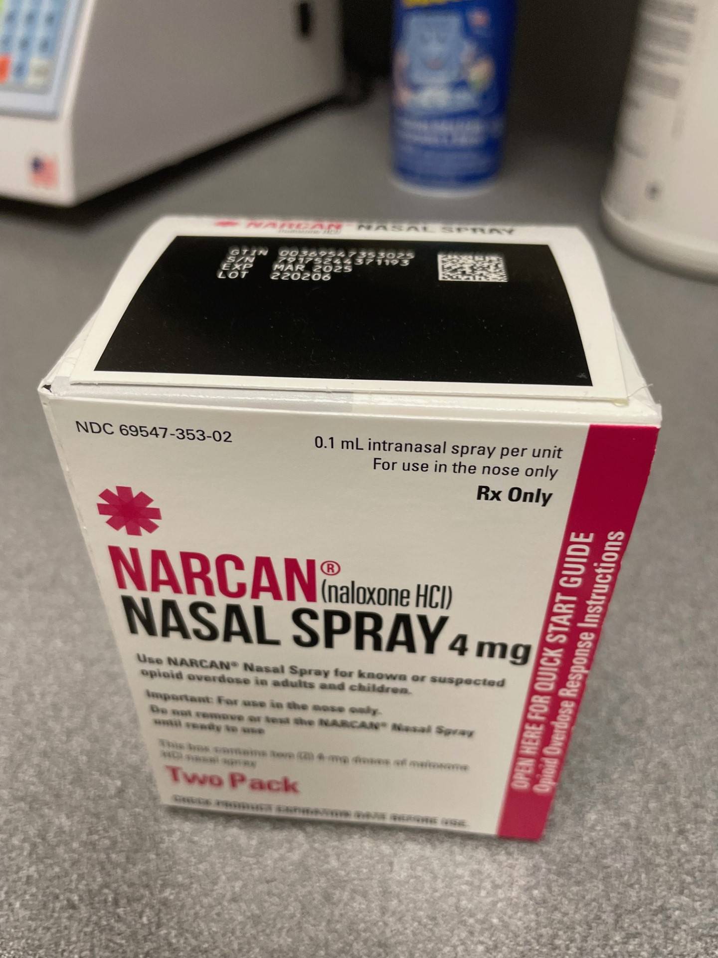The brand name is Narcan but the chemical compound is naloxone and it reverses opiod overdoses. It's more readily available and it's saving lives. Fatal overdoses in La Salle County are on pace to shrink by two-thirds by the end of the year.