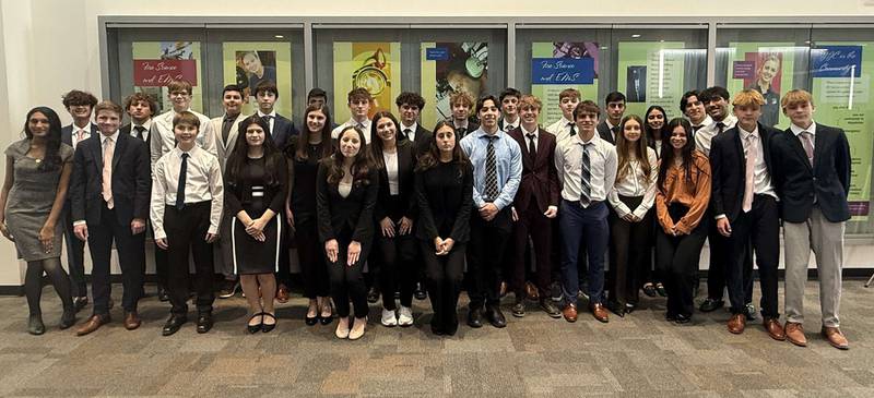 The Lemont chapter of the Future Business Leaders of America placed among the top four in 18 events at the Central Northern Area Conference Regional, hosted by Joliet Junior College in December. The top four finishers in each event earned the opportunity to participate at the 2025 FBLA State Leadership Conference on March 28 and 29, 2025, in Springfield.