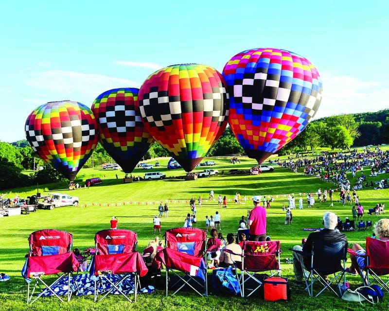 The Great Galena Balloon Races at Eagle Ridge Resort and Spa each June attract many onlookers fascinating with hot air balloons and their colorful patterns. The 2025 event is from June 20-22 at Eagle Ridge Resort and Spa, 400 Eagle Ridge Drive in the Galena Territory.