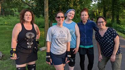 Kane County business owner and derby enthusiast loves roller skating by the river