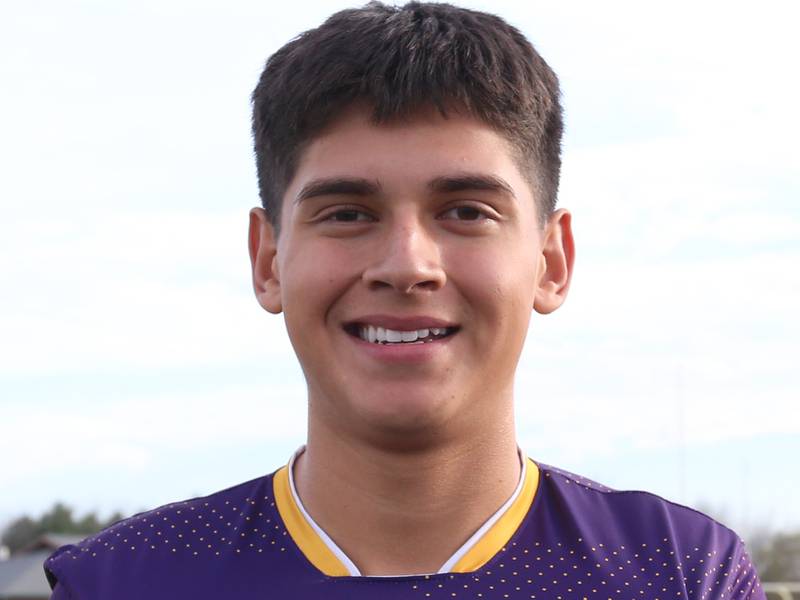 Mendota's Izaiah Nanez is the NewsTribune boys soccer player of the year on Tuesday, Nov. 8, 2023 in Mendota.