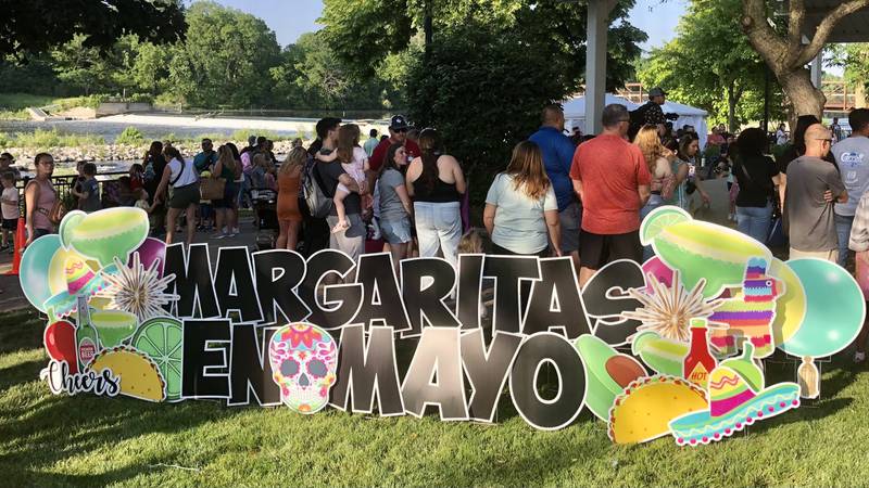 Hundreds attended Yorkville’s summer kickoff event, Margaritas en Mayo, in Riverfront Park downtown on May 23, 2024.