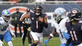 Bear Down, Nerd Up: How does sitting out affect Justin Fields’ shot at Lamar Jackson’s rushing record?