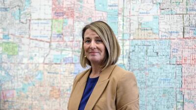 In the suburban counties, the blue wave spread further 