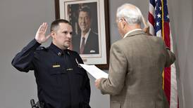 New Dixon deputy police chief sworn in, one officer promoted to sergeant