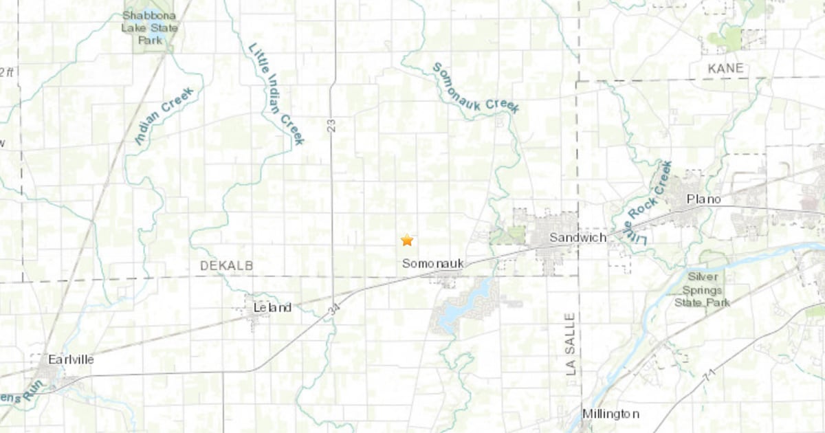 Earthquake reported in Somonauk, USGS says – Shaw Local