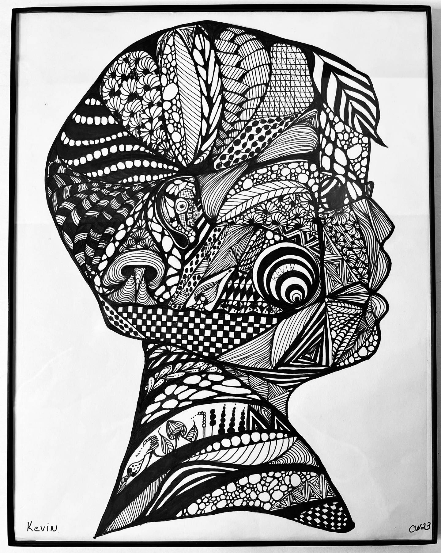 Zen art piece created by Zen artist Christina Williams