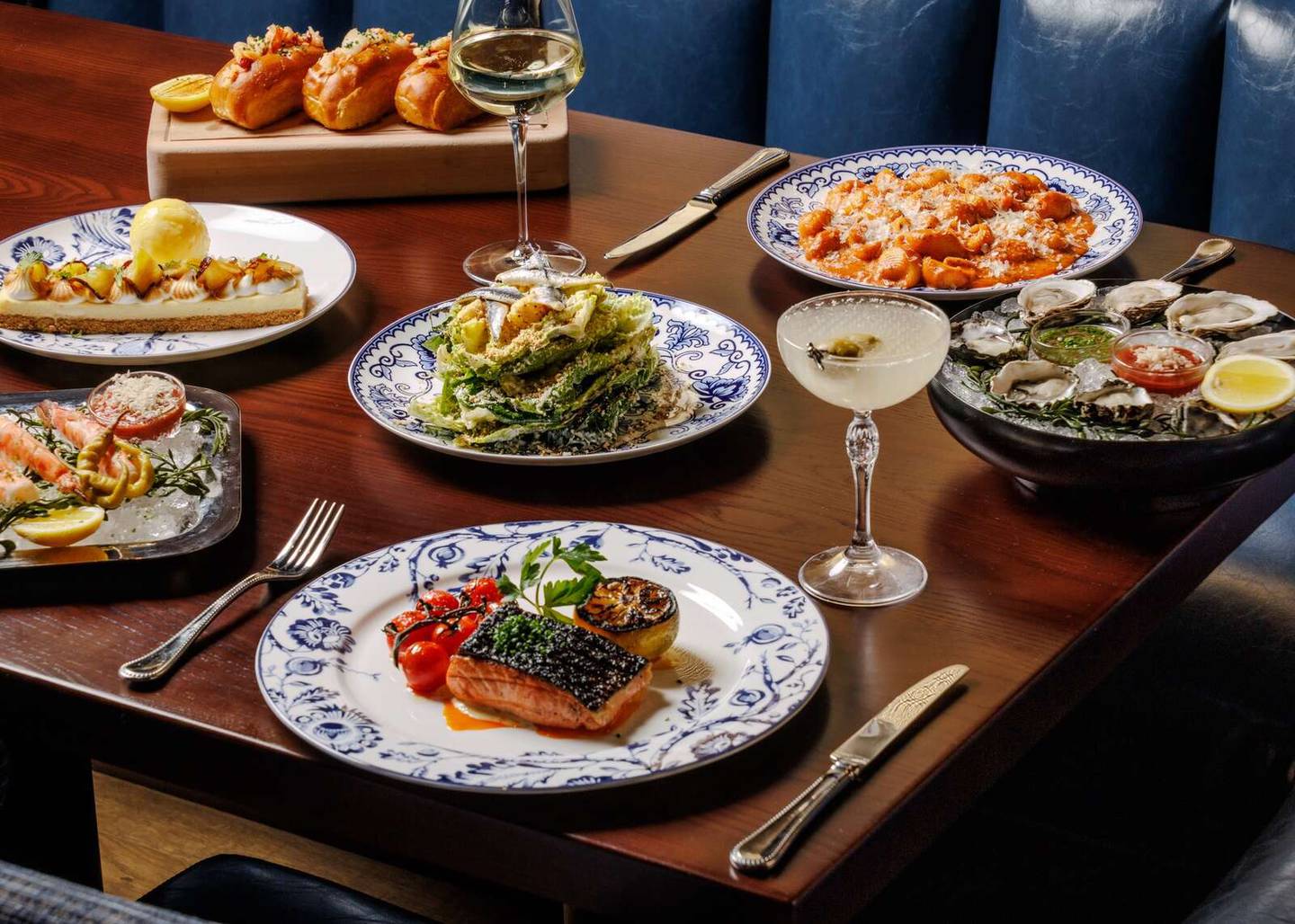 The Greggory offers fresh seafood, handmade pastas and more.