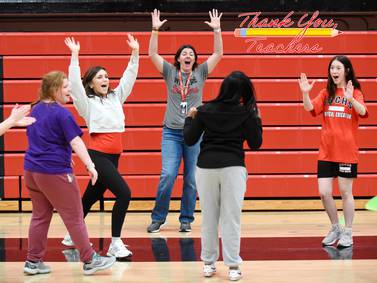 Leigh Reiniche adds adapted PE, Unified sports in addition to role as girls volleyball coach at BBCHS