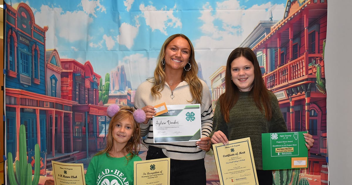 Ogle County 4-H honors 98 youths with 2025 Experience Awards