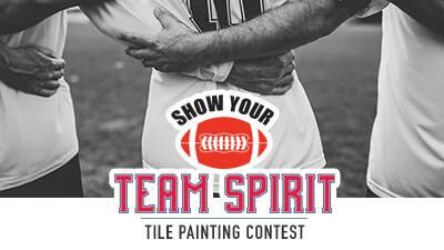 Show your Team Spirit - Tile Painting Contest
