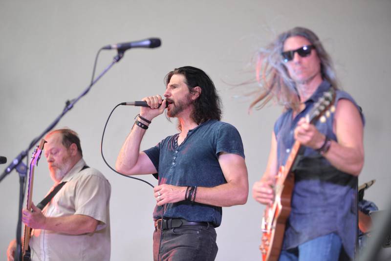 The Chicago Tribute Anthology band returned to the band shell stage in Mt. Morris on Friday, July 25, 2025 re-creating many of the songs from Chicago, the classic rock band.