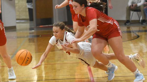 Photos: Oregon battles Forreston in girls basketball action