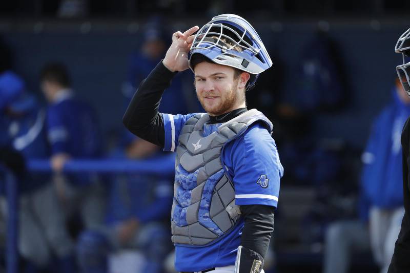 Jett Wedekind wraps ups his "senior" season as catcher at Aurora University.