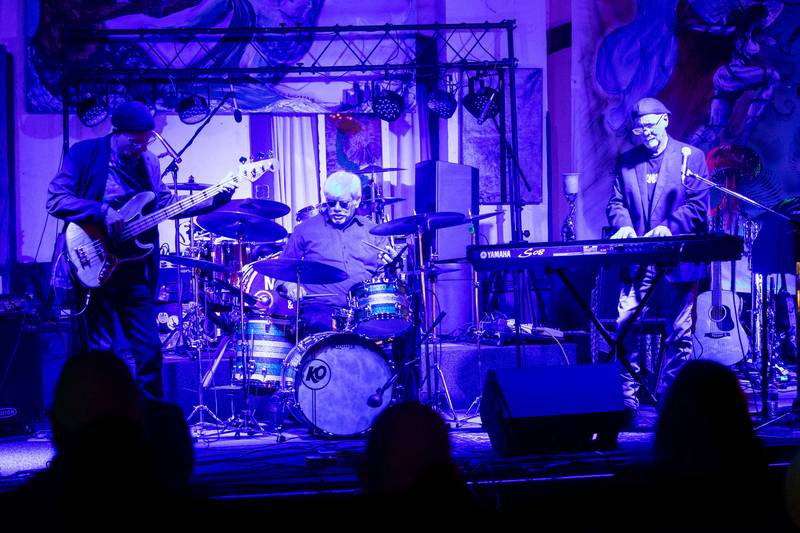 'Chameleon" opens for 'Miles Nielson and the Rusted Hearts' during a fundraiser to benefit Rosbrook Studio Friday, Dec. 2, 2022 in Dixon.