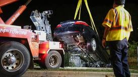 Driver of car pulled from Cary pond cited for leaving scene of accident