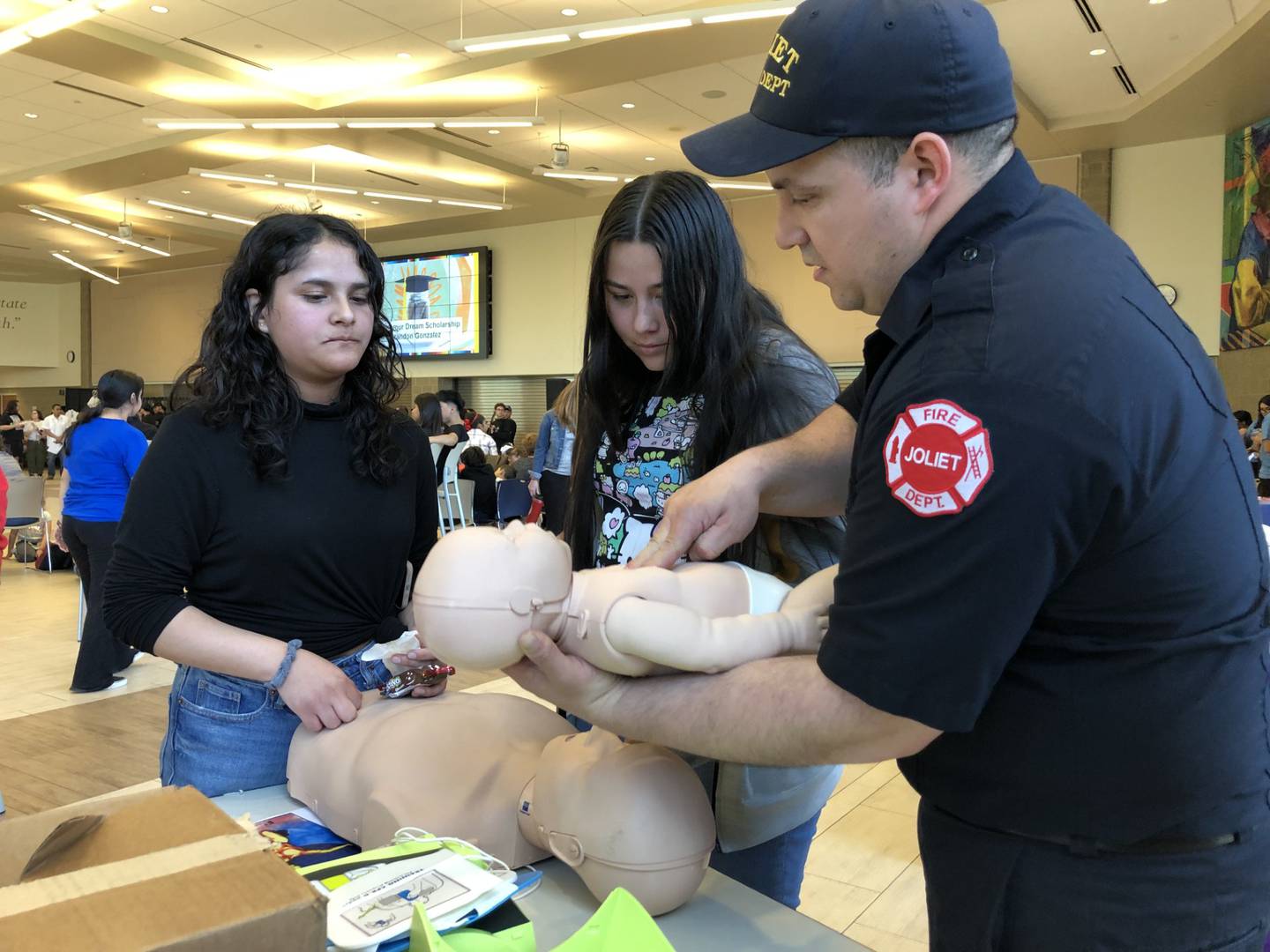 The Joliet Fire Department is promoting National Cardiopulmonary Resuscitation and Automated External Defibrillator Awareness Week, spotlighting how lives can be saved if more people in the US know CPR and how to use AED.