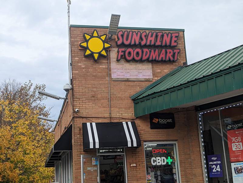 Three players won $100,000 each in the Illinois lottery on Wednesday. One of them bought his winning ticket at the Sunshine Food Mart in Joliet. The Sunshine Food Mart is seen on Friday. Nov. 4, 2022.