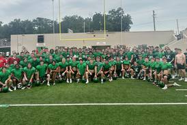  Photos: St. Bede and L-P football teams hold joint practice 