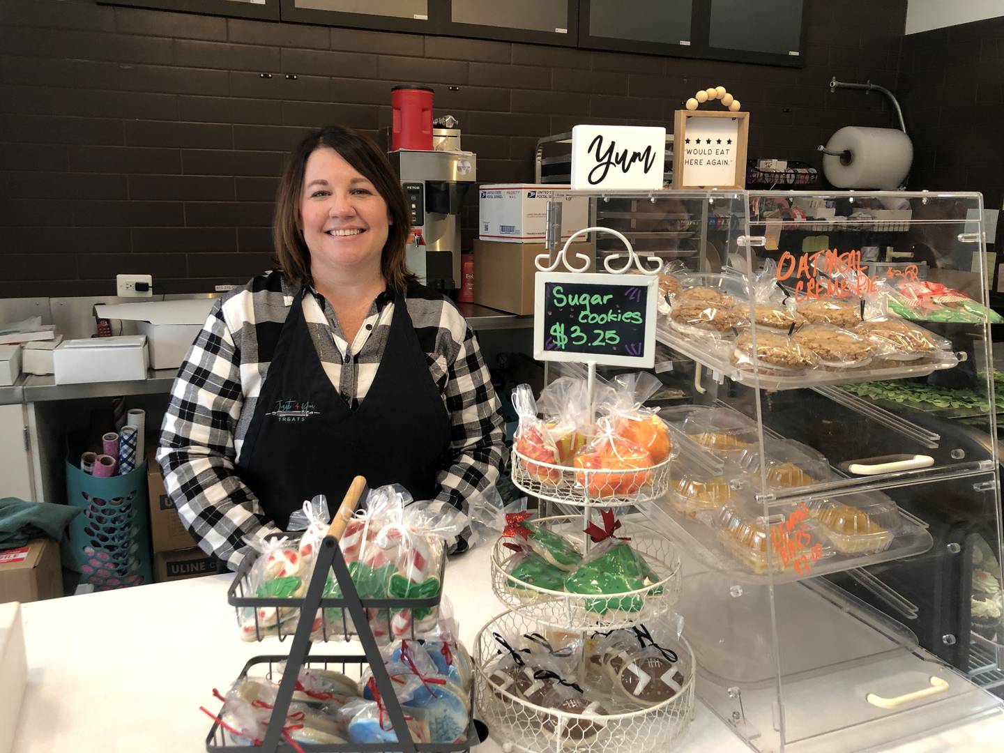 Lindsay Schoenherr has ran Just 4 You Treats, 1114 N. Green St., McHenry, for the past five years but now plans to close and refocus on internet-based sales. She will close on Saturday, December 21, and Bumble Bread Co. is set to move into the space.