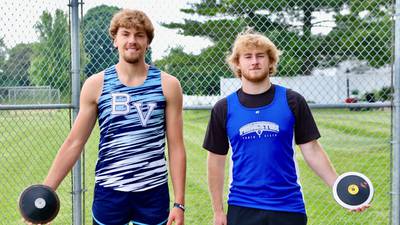 2025 NewsTribune Boys Track & Field Athletes of the Year: BV’s Landon Hulsing and Princeton’s Ian Morris